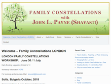 Tablet Screenshot of familyconstellations.net